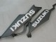 2006-2007 Matte Black Suzuki GSXR 600/750 Motorcycle Fairings UK Stores