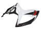 2006-2007 Black White Carbon Fiber Style Suzuki GSXR 600/750 Motorcycle Fairings UK Stores
