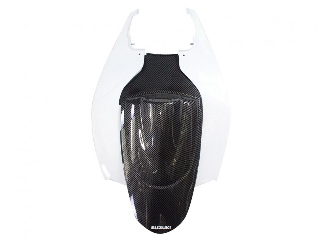 2006-2007 Black White Carbon Fiber Style Suzuki GSXR 600/750 Motorcycle Fairings UK Stores