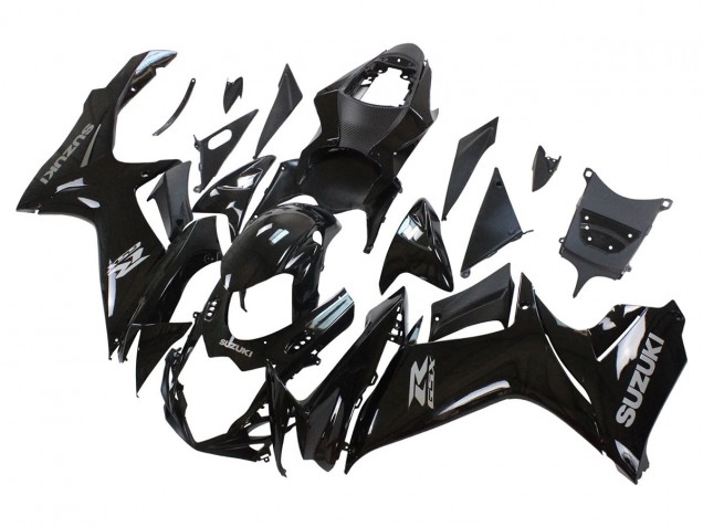 2011-2024 Glossy Black Suzuki GSXR 600/750 Motorcycle Fairings UK Stores
