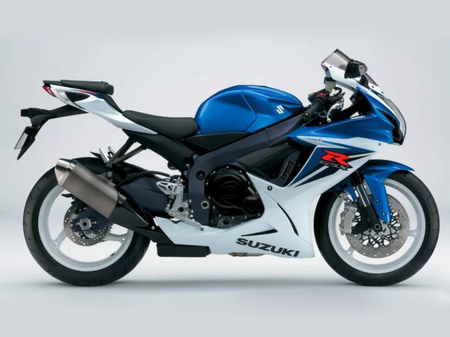 2011-2024 Blue White Suzuki GSXR 600/750 Motorcycle Fairings UK Stores