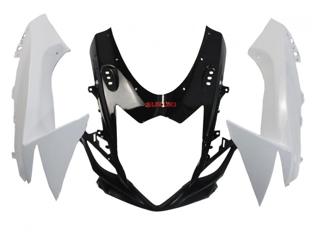 2011-2024 White Glossy Black Suzuki GSXR 600/750 Motorcycle Fairings UK Stores