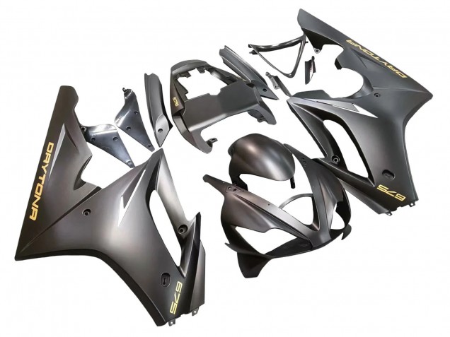 2006-2008 Matte Black Triumph Daytona 675 Motorcycle Fairings UK Stores