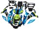 2015-2019 Blue Green Black Shark Yamaha YZF R1 Motorcycle Fairings UK Stores
