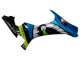 2015-2019 Blue Green Black Shark Yamaha YZF R1 Motorcycle Fairings UK Stores