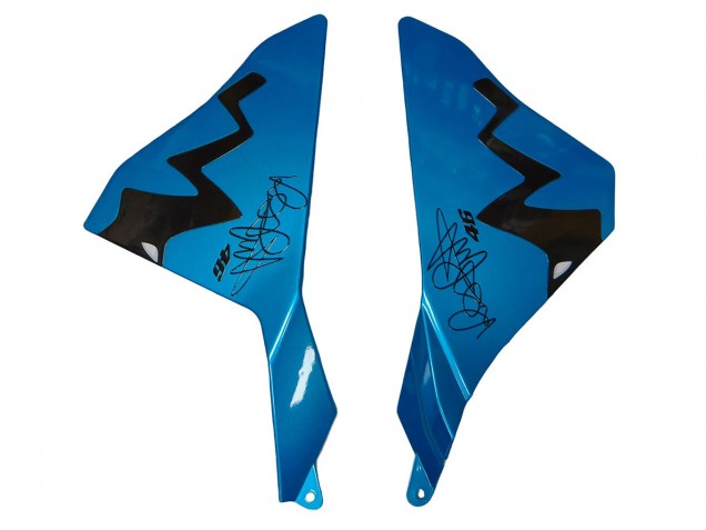 2015-2019 Blue Green Black Shark Yamaha YZF R1 Motorcycle Fairings UK Stores