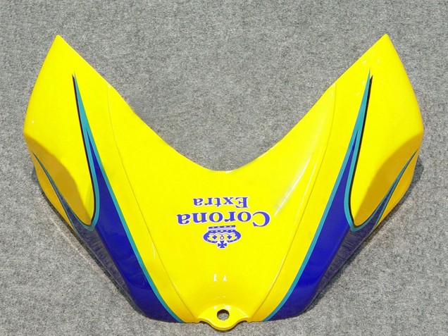 2006-2007 White Blue Yellow Corona Alstare Suzuki GSXR 600/750 Motorcycle Fairings UK Stores
