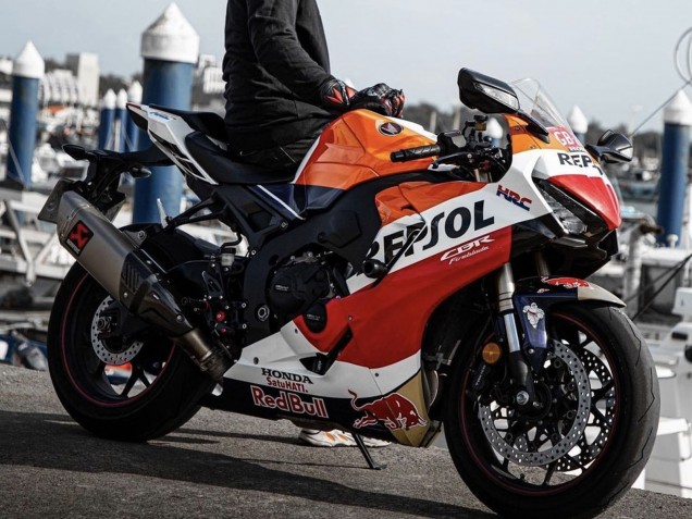 2017-2023 Orange White Red Glossy Black Repsol Redbull Honda CBR1000RR Motorcycle Fairings UK Stores