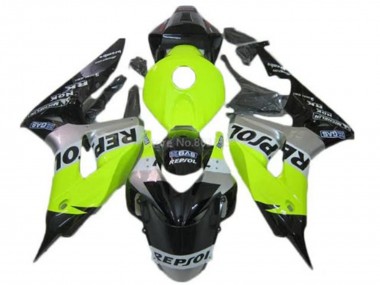 2006-2007 Green Silver Glossy Black Repsol Honda CBR1000RR Motorcycle Fairings UK Stores