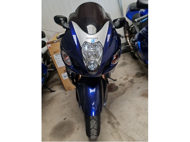 1996-2007 Blue White Suzuki GSXR 1300 Hayabusa Motorcycle Fairings UK Stores