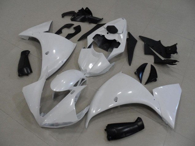 2009-2011 White Yamaha YZF R1 Motorcycle Fairings UK Stores
