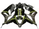 2007-2008 Glossy Black High Viz Yellow Honda CBR600RR Motorcycle Fairings UK Stores