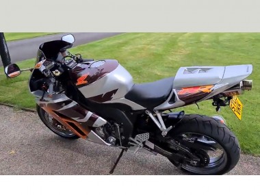2006-2007 Silver Oange Honda CBR1000RR Motorcycle Fairings UK Stores