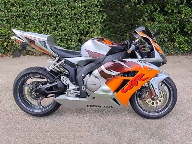 2006-2007 Silver Oange Honda CBR1000RR Motorcycle Fairings UK Stores