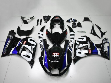 2017-2024 Black White Blue Motul Suzuki GSXR 1000 Motorcycle Fairings UK Stores