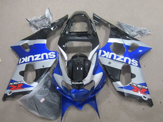 2000-2002 Blue Silver Black Red White Decal Suzuki GSXR 1000 Motorcycle Fairings UK Stores