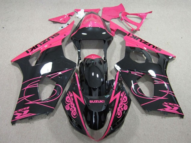 2003-2004 Pink Black Suzuki GSXR 1000 Motorcycle Fairings UK Stores