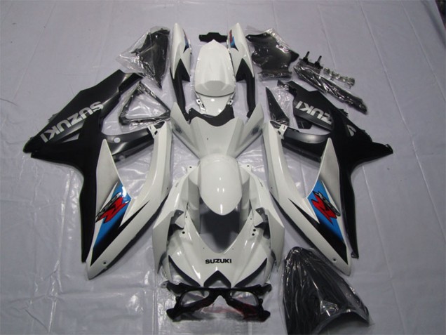 2007-2008 White Blue Black Red Suzuki GSXR 1000 Motorcycle Fairing Kits UK Stores