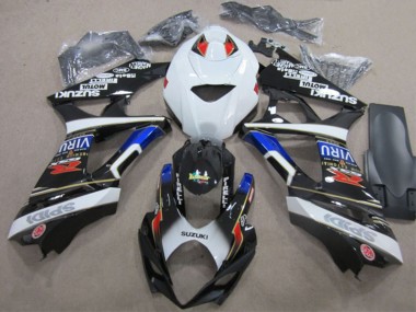 2007-2008 White Blue Red Black Suzuki GSXR 1000 Motorcycle Fairings UK Stores