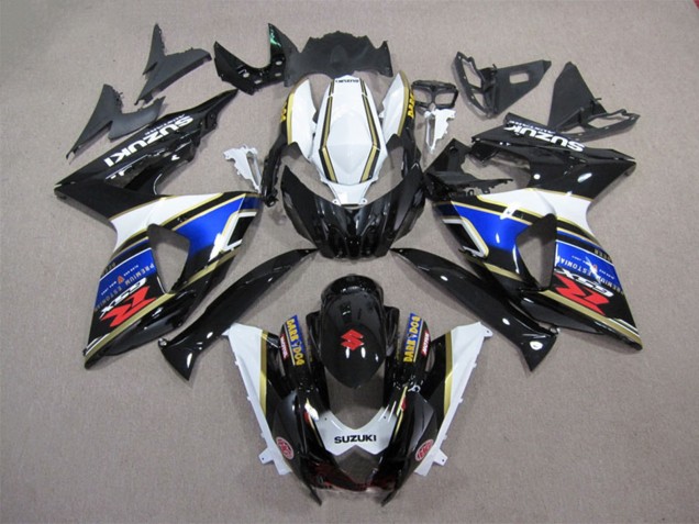 2009-2016 White Blue Black Dark Dog Suzuki GSXR 1000 Motorcycle Fairing UK Stores
