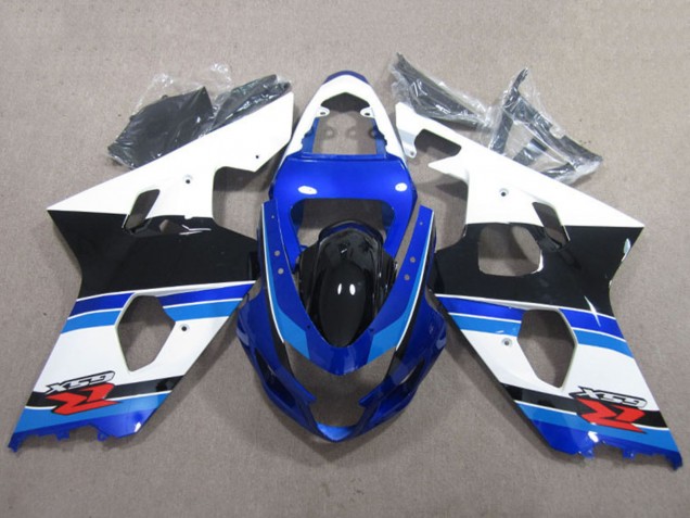 2004-2005 White Blue Black Red Suzuki GSXR 600 Motorcycle Fairings UK Stores