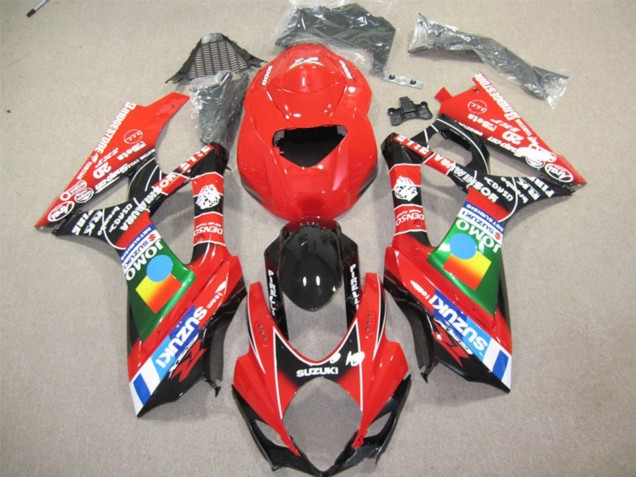 2004-2005 Red Blue Green Black JOMO Suzuki GSXR 600 Motorcycle Fairings UK Stores