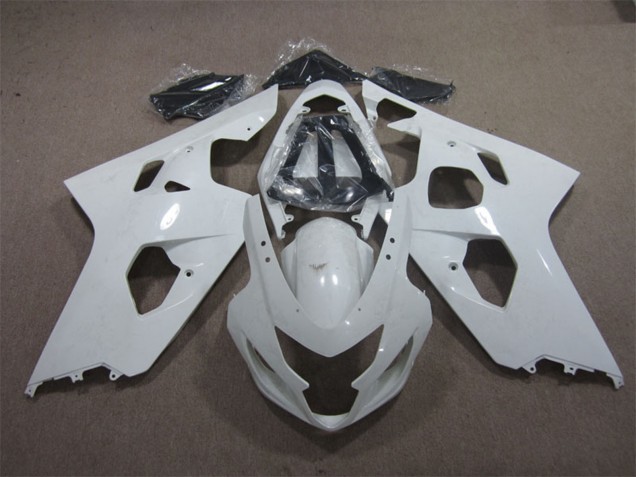 2004-2005 White Suzuki GSXR 600 Motorcycle Fairings UK Stores