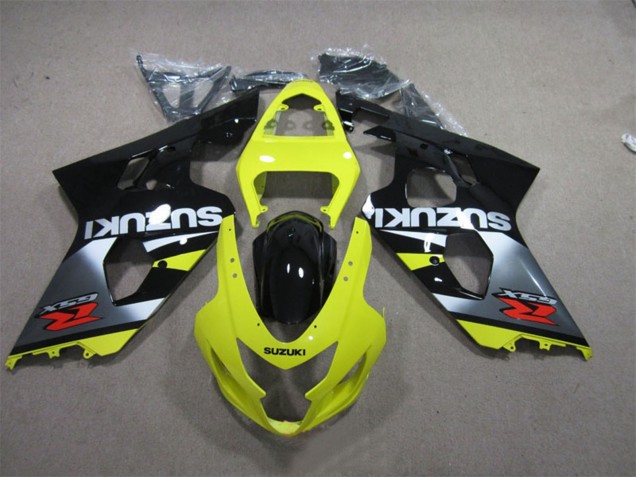 2004-2005 Yellow Silver Black Red Suzuki GSXR 600 Motorcycle Fairings UK Stores