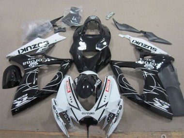 2006-2007 White Black Corona Extra Motul Suzuki GSXR 600 Motorcycle Fairings UK Stores