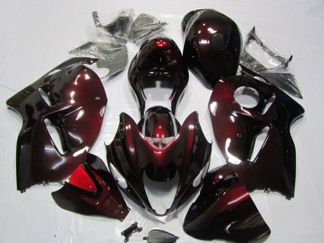 1996-2007 Red Black Suzuki GSXR 1300 Hayabusa Motorcycle Fairing Kits UK Stores