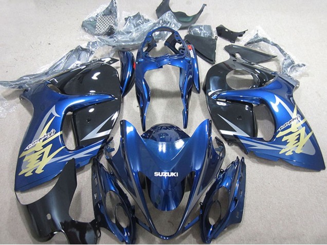 2008-2020 Blue White Gold Decal Suzuki GSXR 1300 Hayabusa Motorcycle Fairings UK Stores