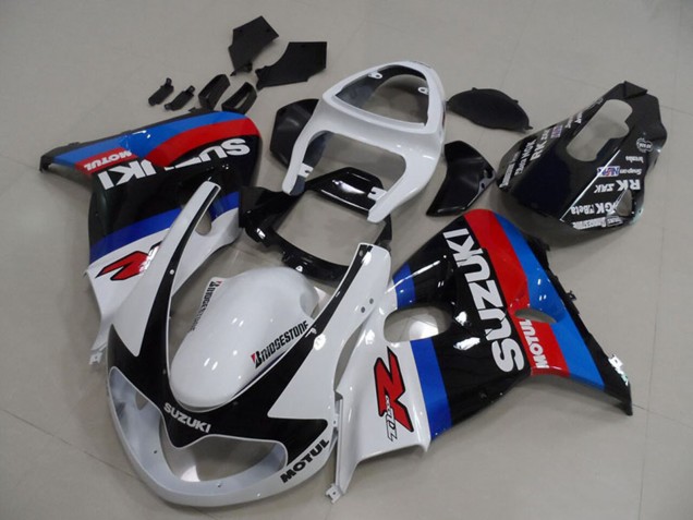 1998-2003 White Red Blue Black Motul Suzuki TL1000R Motorcycle Fairings UK Stores