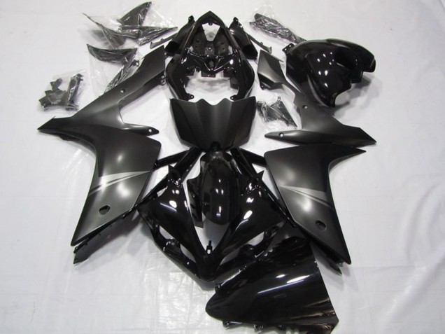 2007-2008 Glossy Black Matte Black Yamaha YZF R1 Motorcycle Fairing UK Stores