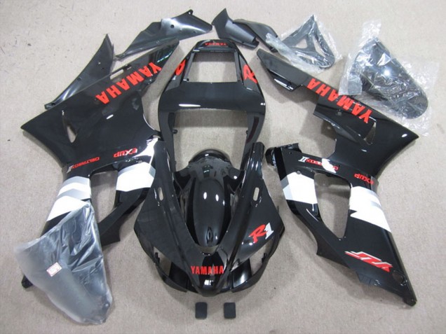 2009-2011 Glossy Black White Red Yamaha YZF R1 Motorcycle Fairings UK Stores