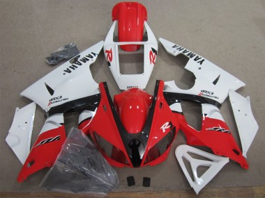 2009-2011 White Red Black Yamaha YZF R1 Motorcycle Fairing UK Stores