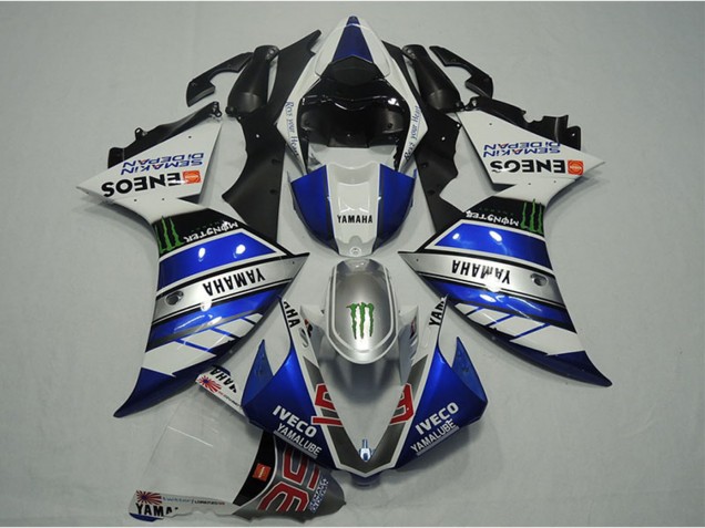 2012-2014 Blue Silver White Black Green Monster IVECO Yamalube ENEOS Semakin Didepan Yamaha YZF R1 Motorcycle Fairings UK Stores
