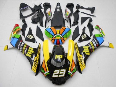 2015-2019 Yellow Red Blue Green HP Color Wheel 23 Yamaha YZF R1 Motorcycle Fairings UK Stores