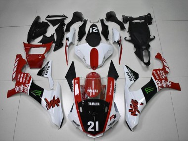 2015-2019 White Red Glossy Black Green Monster Motul YSP Yamaha YZF R1 Motorcycle Fairings UK Stores