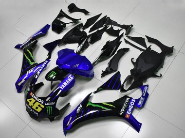 2015-2019 Blue White Black Green ENEOS Monster M1 46 Yamaha YZF R1 Motorcycle Fairings UK Stores