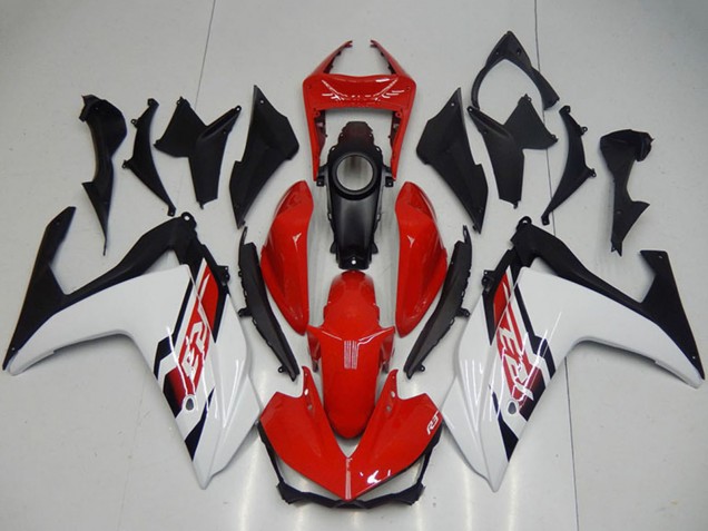 2015-2018 White Red Black Yamaha YZF R3 Motorcycle Fairing Kits UK Stores