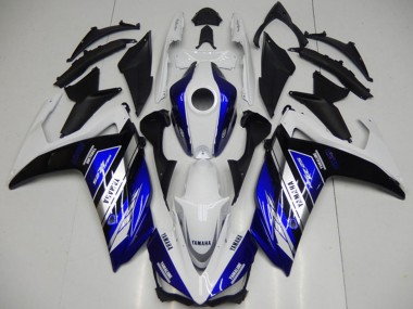 2015-2018 White Blue Black Yamalube Yamaha YZF R3 Motorcycle Fairings UK Stores