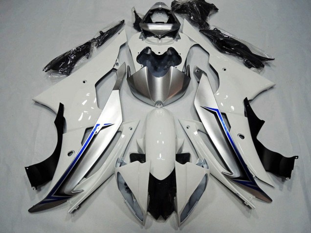 2008-2016 White Blue Black Yamaha YZF R6 Motorcycle Fairing Kits UK Stores