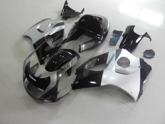 1996-2000 Silver Grey No Decals Suzuki GSXR 600 Replacement Fairings UK Stores 1996-2000 Silver Grey No Decals Suzuki GSXR 600 Replacement Fairings UK Stores