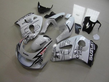 1996-2000 White Corona Suzuki GSXR 600 Motor Fairings UK Stores