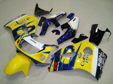 1996-2000 Yellow Corona Suzuki GSXR 600 Motorcycle Fairings UK Stores