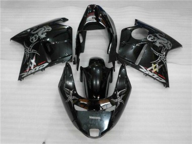 1996-2007 Black Honda CBR1100XX Bike Fairing Kit UK Stores