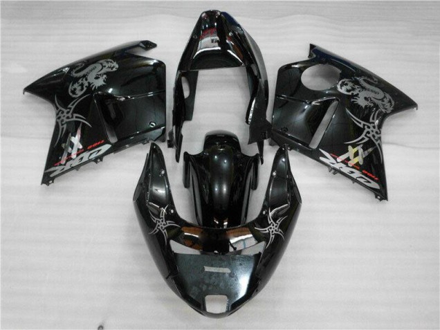 1996-2007 Black Honda CBR1100XX Bike Fairing Kit UK Stores 1996-2007 Black Honda CBR1100XX Bike Fairing Kit UK Stores