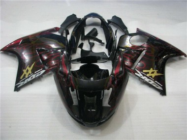 1996-2007 Red Flame Honda CBR1100XX Motor Fairings UK Stores