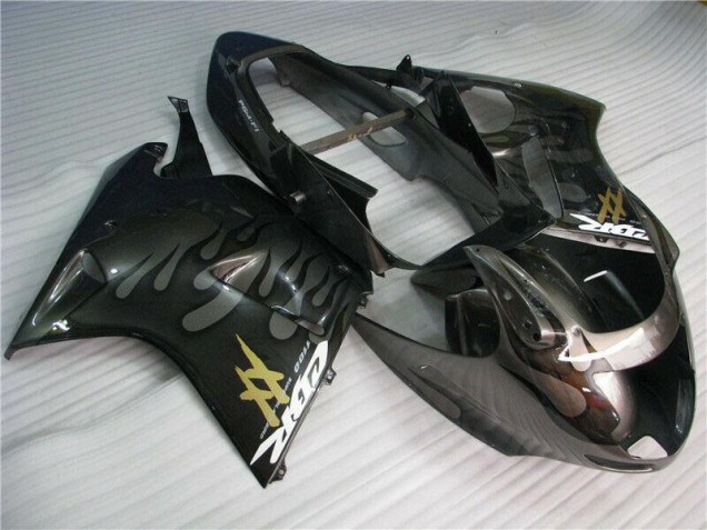 1996-2007 Black Honda CBR1100XX Motorcycle Fairings Kit UK Stores 1996-2007 Black Honda CBR1100XX Motorcycle Fairings Kit UK Stores