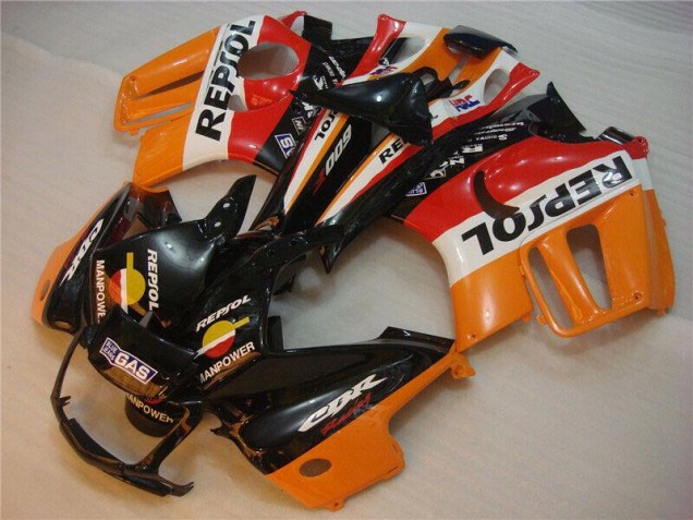1995-1998 Black Orange Repsol Honda CBR600 F3 Motorcycle Fairings Kits UK Stores 1995-1998 Black Orange Repsol Honda CBR600 F3 Motorcycle Fairings Kits UK Stores